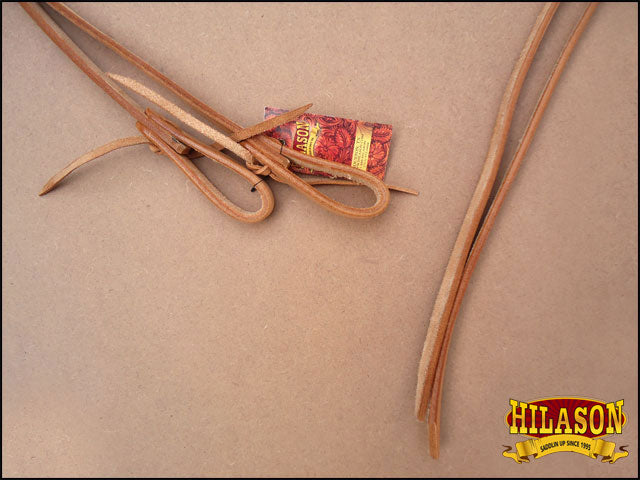 HILASON Western Genuine American Leather Horse Split Reins Tan