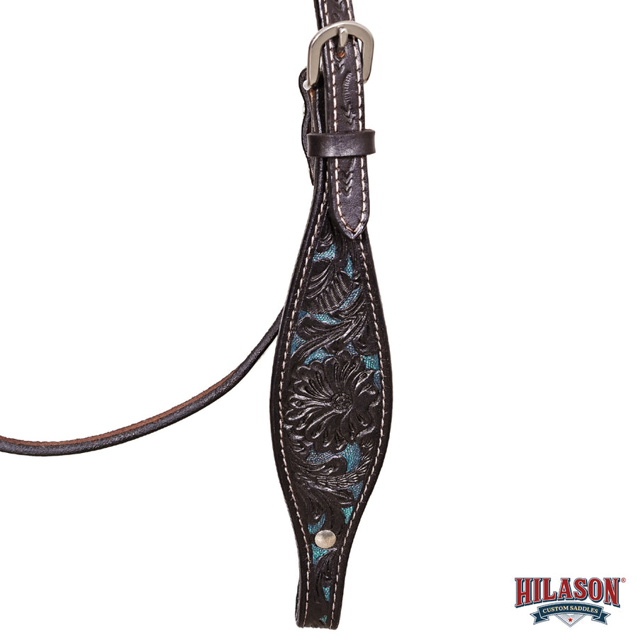 HILASON Western Horse Headstall Breast Collar Set Tack Genuine American Leather | For Horses Headstalls