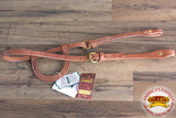 Hilason Hermann Oak Leather Chicago Screw One Ear Horse Headstall