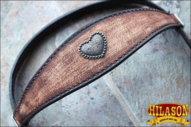 HILASON Western Horse Headstall Breast Collar Set Tack American Leather