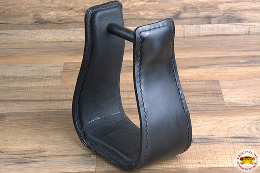 HILASON Horse Western Saddle Stirrup Leather Stirrups Pair | Riding Wooden Core Ergonomic