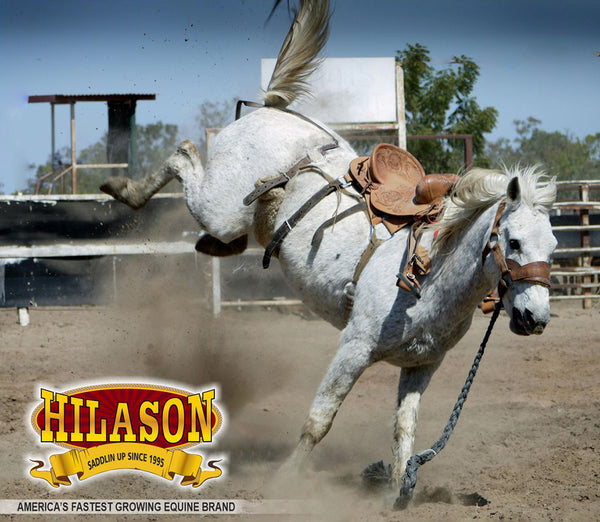 Hilason Classic Series Hand-Made Rodeo Bronc American Leather