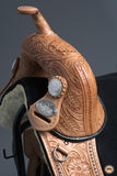 Hilason Western Horse Treeless Trail Barrel Saddle American Leather