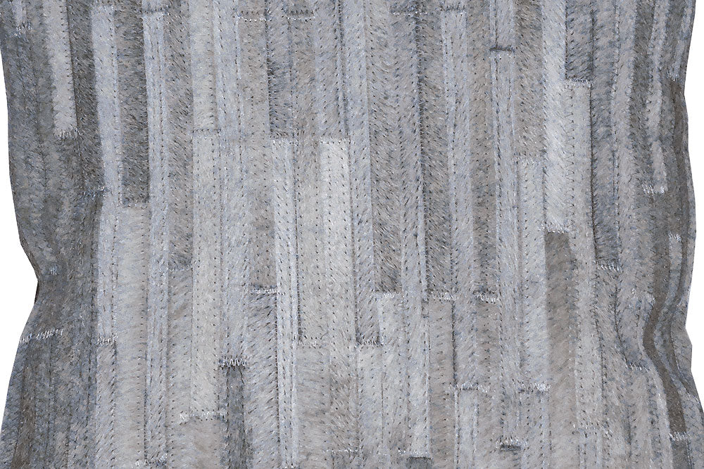 Hilason Cowhide Leather Hair-On Patchwork Cushion Pillow Cover