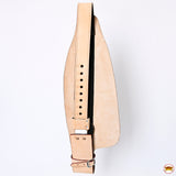 Hilason Leather Saddle Replacement Fender Pair With Hobble Straps Adult