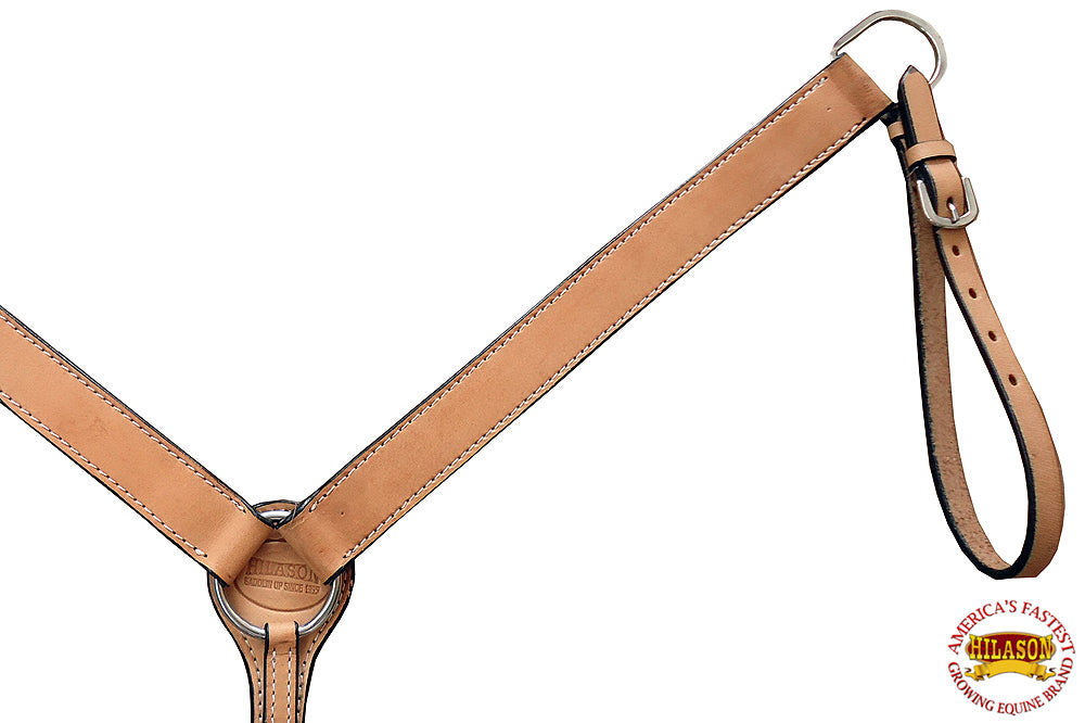 Western Horse Breast Collar Tack American Leather Tan Hilason