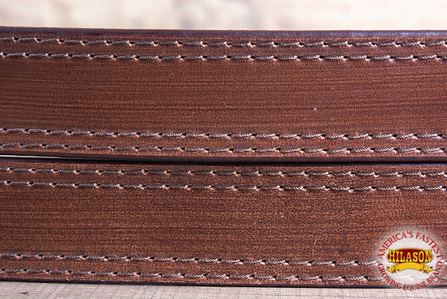HILASON Western Genuine Leather Belt for Men Women Cowboy Cowgirl Handmade Unisex Full Grain Heavy Duty Tooled Belt for Jeans