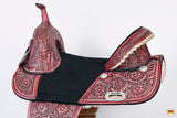 Hilason Western Horse Treeless Trail Barrel Saddle American Leather