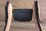 HILASON Horse Western Saddle Stirrup Leather Stirrups Pair | with Wooden Core Anti-Slip