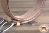 HILASON Western Genuine Leather Belt for Men Women Cowboy Cowgirl Handmade Unisex Full Grain Heavy Duty Tooled Belt for Jeans