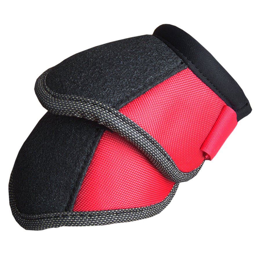 Relentless Dynamic Edge Horse Leg Protection Bell Boots Pair Red - Uhorse