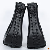 Hilason Western Saddle Bell Oil Leather Horse Stirrups Neck 3 In