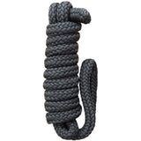 Hilason Horse Riding Poly Lead Rope Blue Tan 1" X 9 Ft.