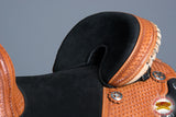Hilason Western Horse Treeless Trail Barrel Saddle American Leather