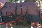 Hilason 600D Winter Waterproof Poly Turnout Horse Hood Neck Cover