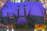 HILASON 1200D Winter Waterproof Turnout Horse Blanket Belly Wrap| | Blankets for