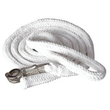 Hilason Horse Riding Poly Lead Rope Blue Tan 1" X 9 Ft.