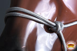 Hilason Horse Adjustable Poly Tied Rope Halter