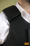 HILASON Equestrian Bull Riding Rodeo Safety Vest Protective Leather