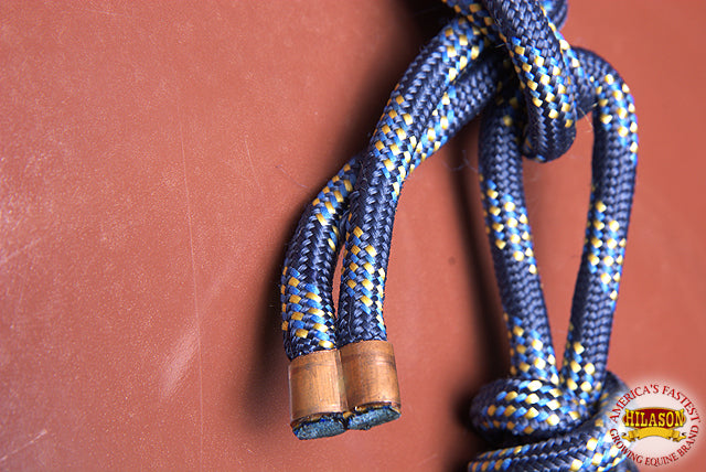 Hilason Horse Adjustable Poly Tied Rope Halter