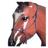 Hilason Horse Adjustable Poly Tied Rope Halter