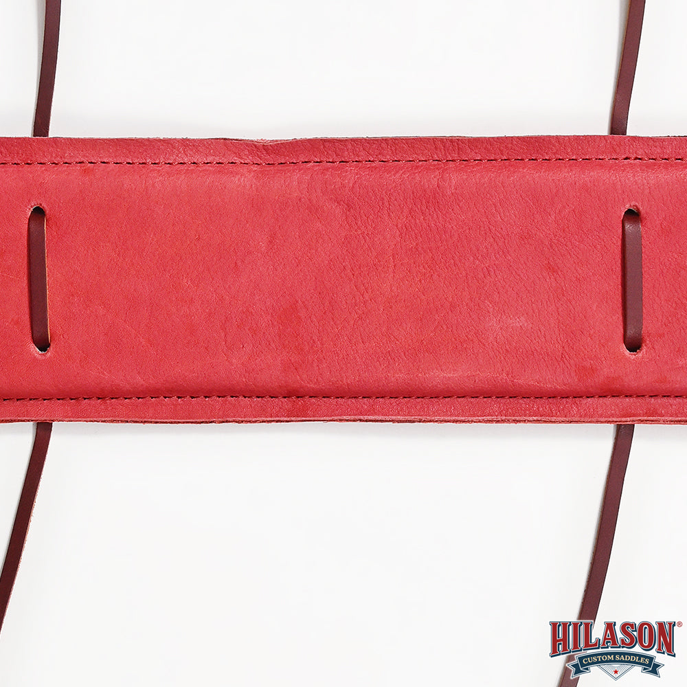 HILASON Western Leather Bull Rope Pads Regular