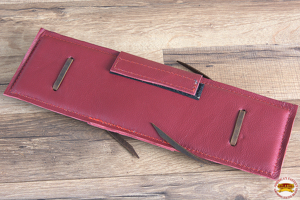 HILASON Western Leather Bull Rope Pads Regular