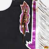 Hilason Handmade Genuine Leather Chaps Adult Handtooled Rodeo Bull Riding