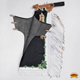 Hilason Handmade Genuine Leather Chaps Adult Handtooled Rodeo Bull Riding