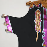 Hilason Handmade Genuine Leather Chaps Adult Handtooled Rodeo Bull Riding