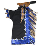 Hilason Handmade Genuine Leather Chaps Adult Handtooled Rodeo Bull Riding