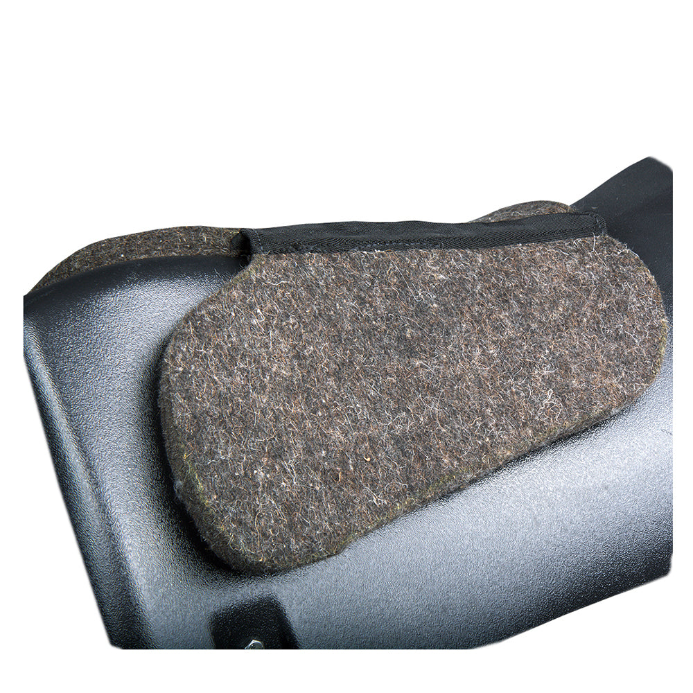 Made In Usa Wool Felt Horse Western Saddle Pad Wither Relief 1 Hilason