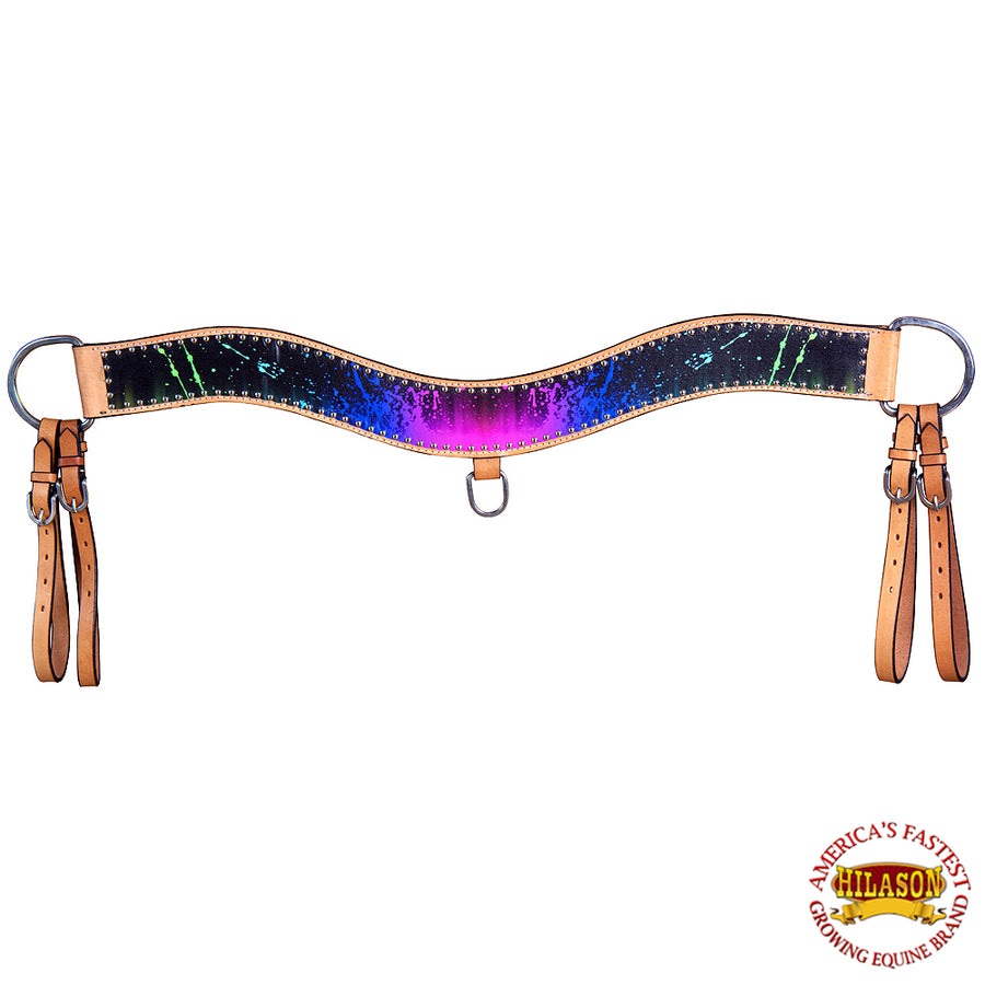 Hilason Western Horse Tripping Breast Collar American Leather