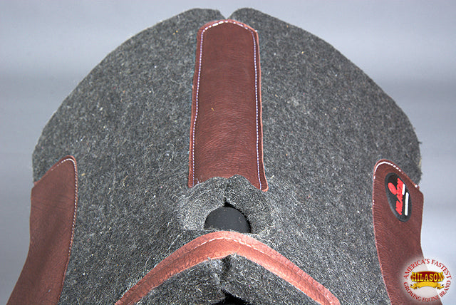 30X39 Made In Usa Wool Felt Horse Western Saddle Pad 3/5 Treeless Hilason