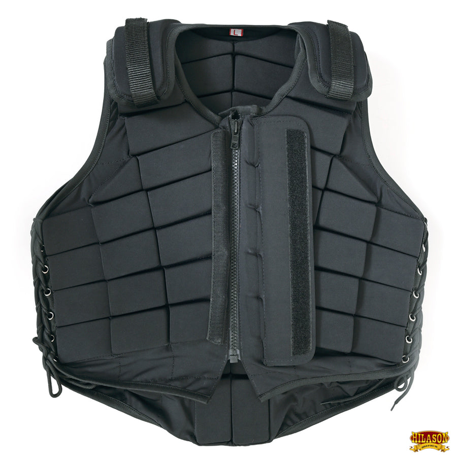 HILASON Adult Safety Equestrian Eventing Protective Protection Vest Black | Horse Riding Unisex