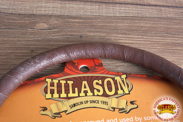 Hilason Western Horse Mouth Twisted Wire Hackamore Gag Bit W/ Curb Chain & Hook
