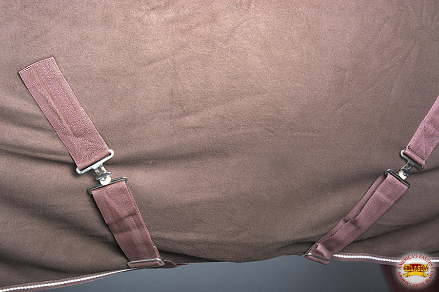 Hilason Horse Soft Polar Fleece liner/sheet Brown
