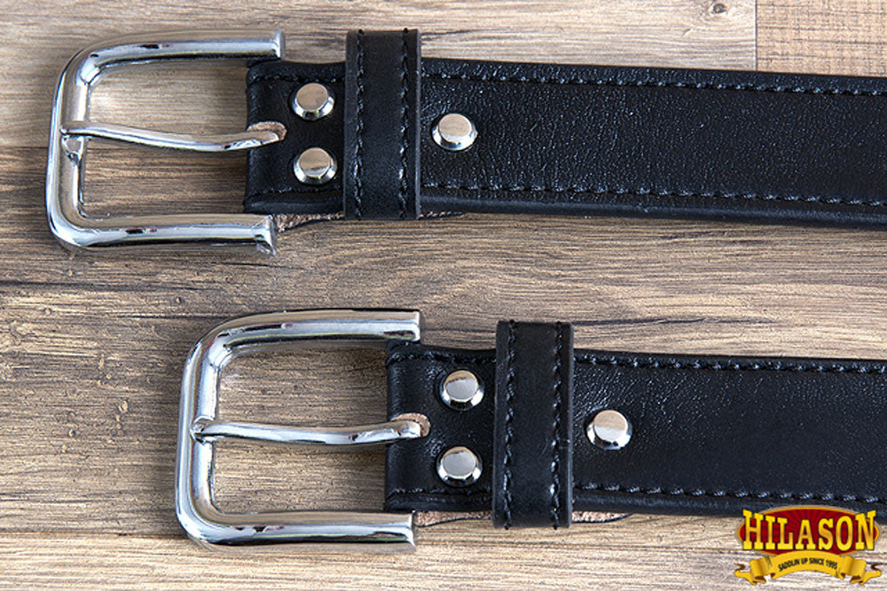 HILASON Western Genuine Leather Belt for Men Women Cowboy Cowgirl Handmade Unisex Full Grain Heavy Duty Belt