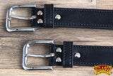 HILASON Western Genuine Leather Belt for Men Women Cowboy Cowgirl Handmade Unisex Full Grain Heavy Duty Belt
