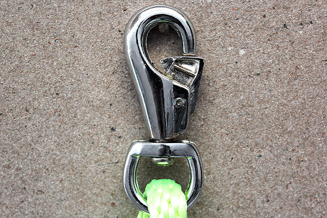 Horse Roping Lead Rope Riding Poly Blue Black White 1/4"X8 Ft Snaps