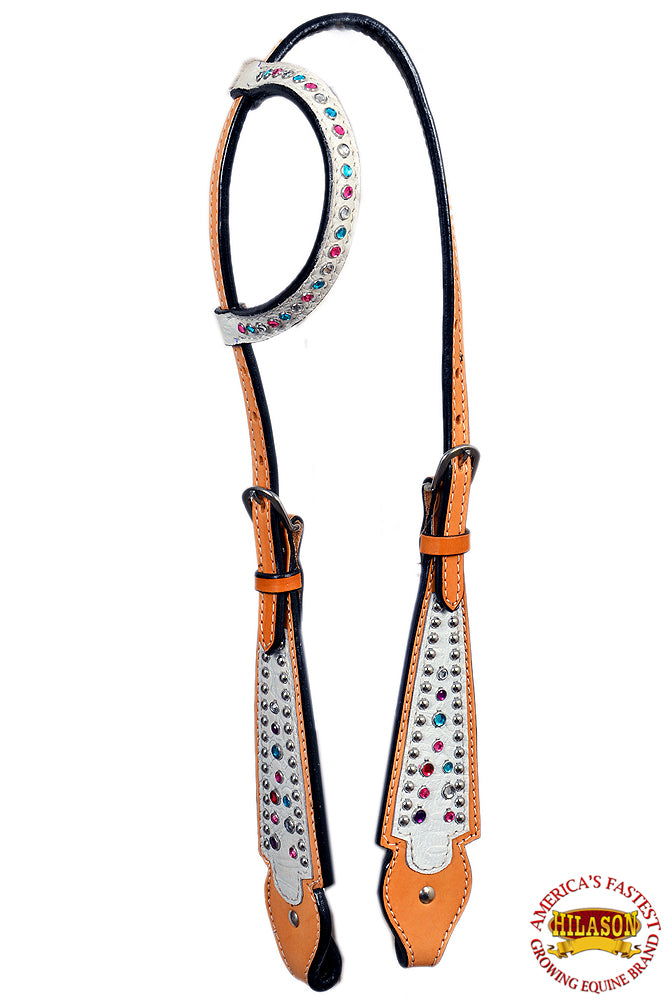 HILASON Western Horse One Ear Headstall Tack Bridle American Leather | for Horses Headstalls