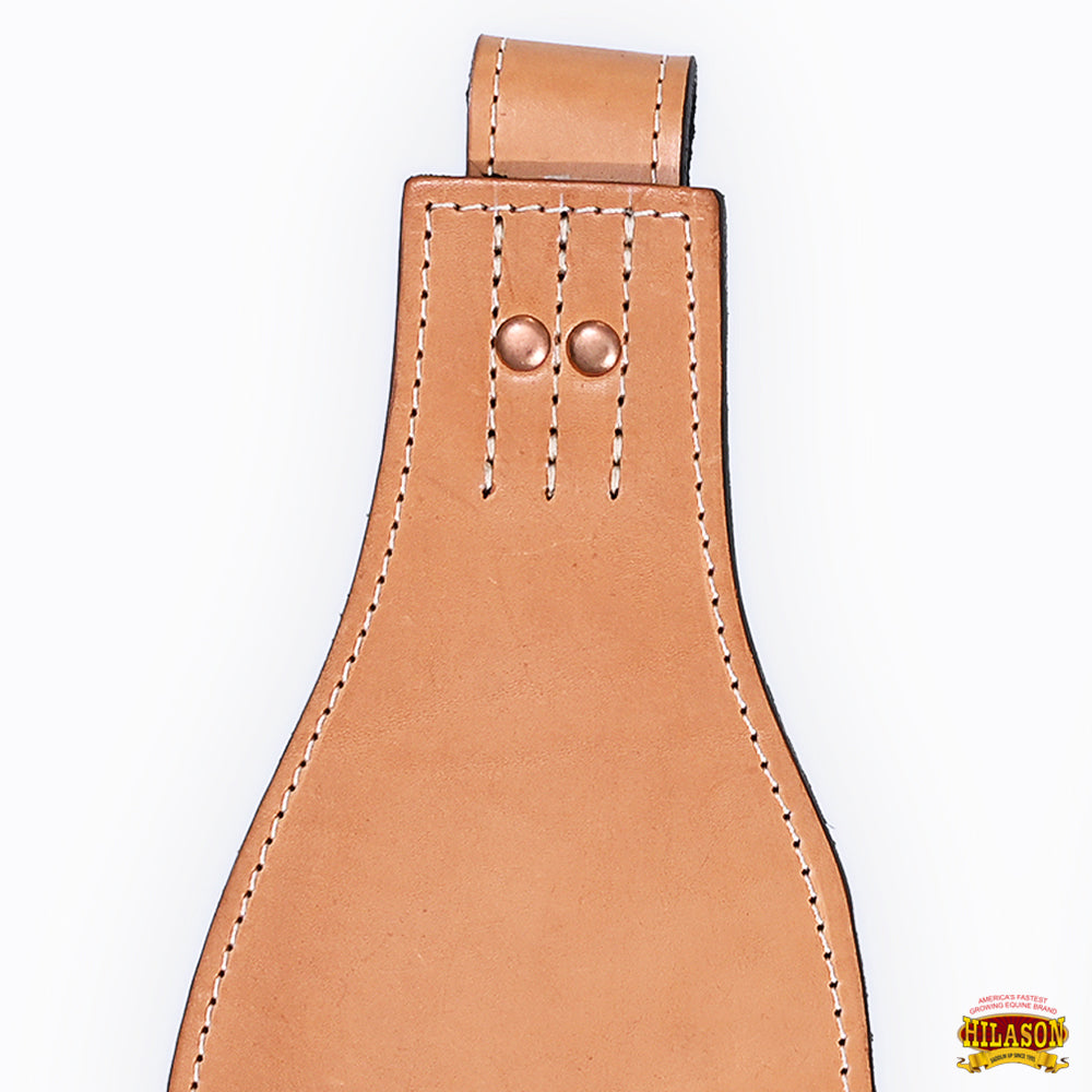 Hilason Leather Youth Saddle Replacement Fender Pair With Hobble Straps