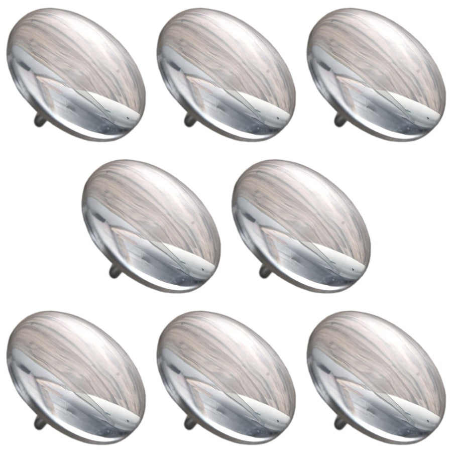 8 Pack Hilason Western Tack Stainless Steel Headstall Saddle Concho/Loop - Uhorse