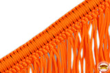 Horse Breast Collar Flat Braided Paracord With Fringes By Hilason