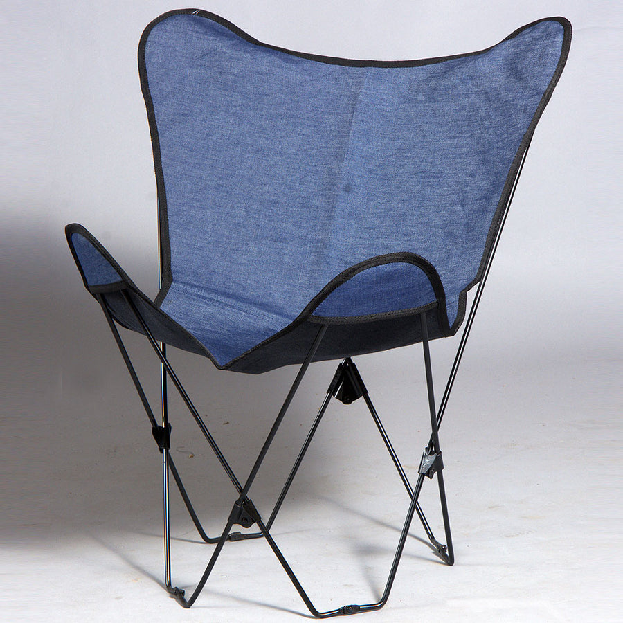 HILASON Butterfly Chair Folding Lounge Modern Sling Accent Seat