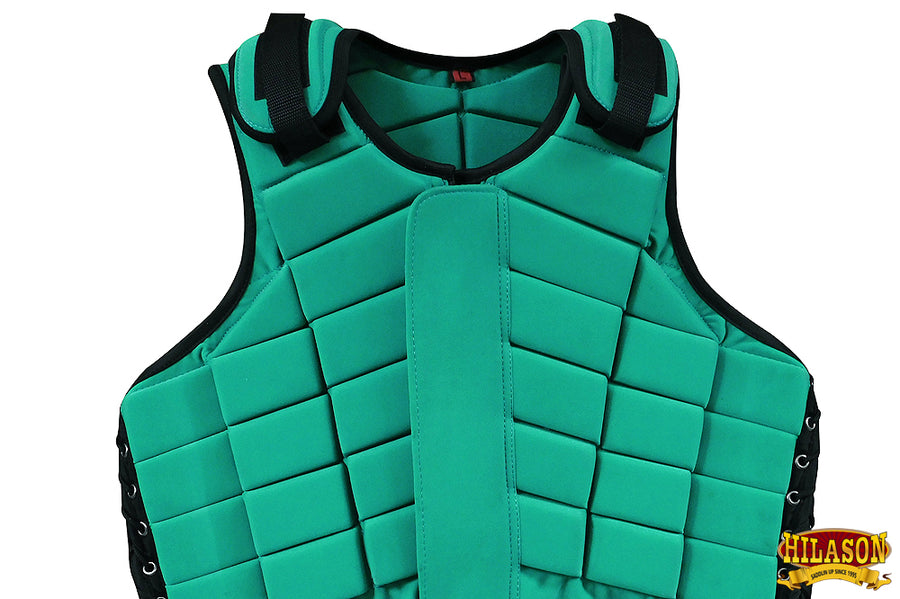 HILASON Adult Safety Equestrian Eventing Protective Protection Vest Kelly Green | Horse Riding Unisex