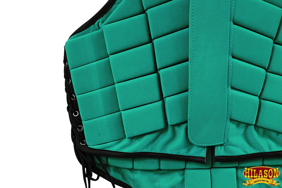 HILASON Adult Safety Equestrian Eventing Protective Protection Vest Kelly Green | Horse Riding Unisex