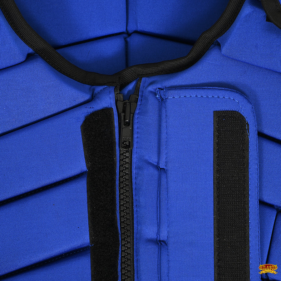 HILASON Adult Safety Equestrian Eventing Protective Protection Vest Blue | Horse Riding Unisex
