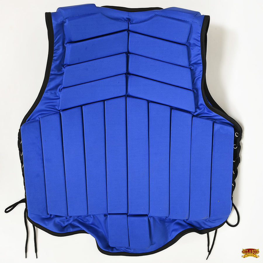HILASON Adult Safety Equestrian Eventing Protective Protection Vest Blue | Horse Riding Unisex