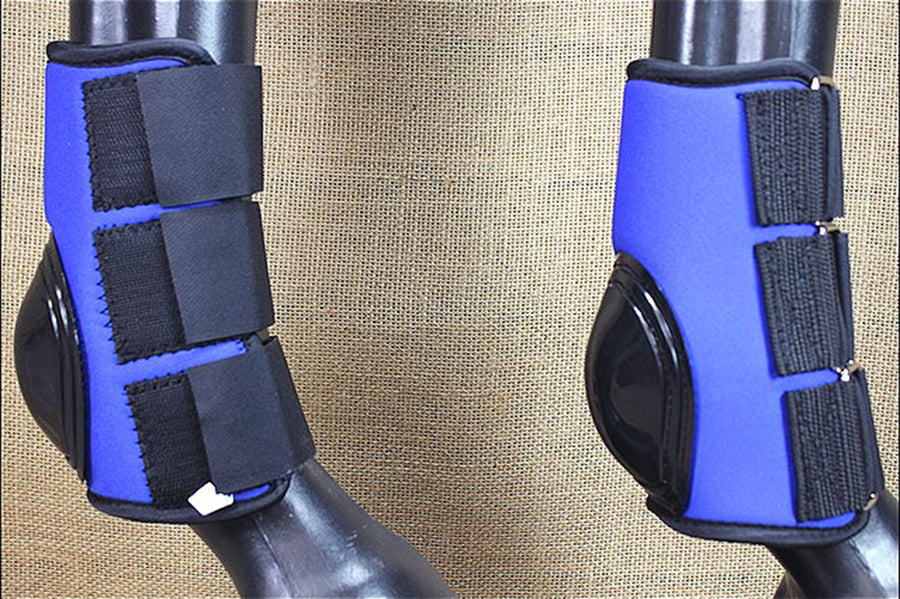 Hilason Western Horse Tack Leg Protection Deluxe Skid Boots